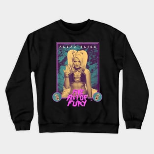 Alexa Bliss Marbleized Crewneck Sweatshirt